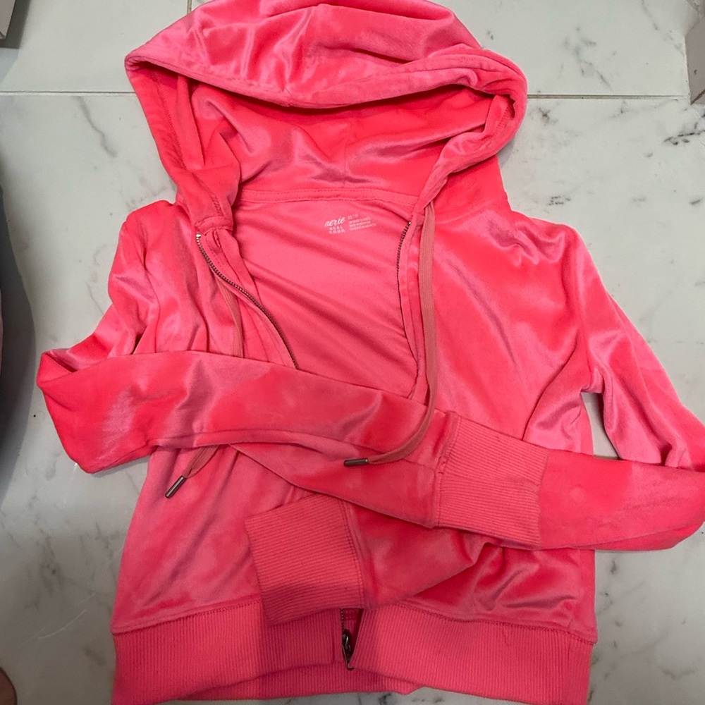 Aerie real good Vibrant Pink Hoodie